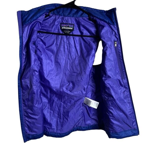 EUC Patagonia Nano Puff Blue Vest Womens Small - Picture 4 of 5
